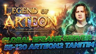 DÜNYADA TEK 55-120 GLOBAL SERVER ! ARTEON2 DETAYLI TANITIM #metin2 #metinpvp #arteon2
