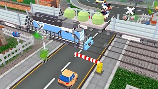 踏切列車シミュレータースピードトレインゲーム-レベル12の成功 screenshot 4