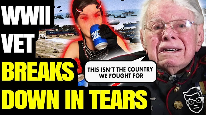 100 Year-Old Marine Vet Breaks Down In Tears At What America Has Become | "We Died For Nothing"