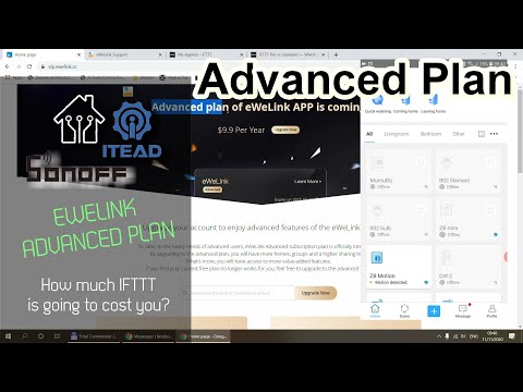 eWelink Advanced Plan - IFTTT Pro