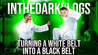 TURNING A WHITE BELT INTO A BLACK BELT