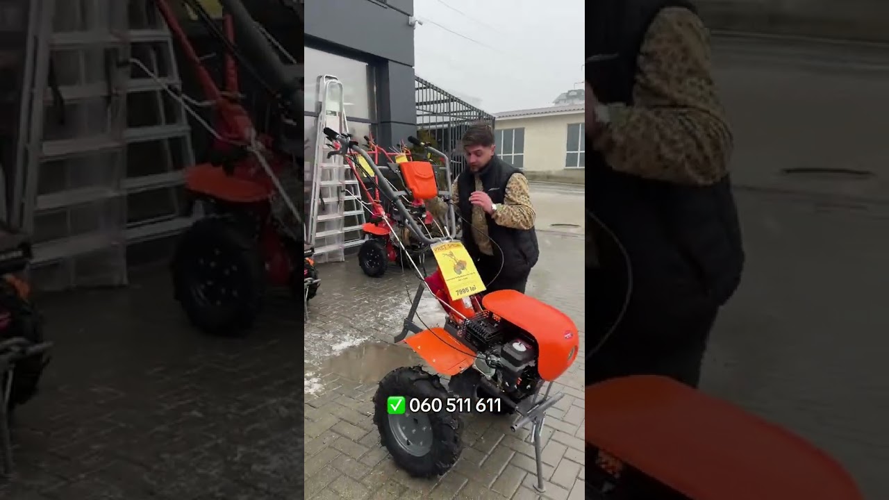 Motocultor TechnoWorker HB 700 RS - PRO + freza - 7995 LEI 