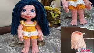 Amigurumi Ahu Bebek Ayak Parmakları Örülüşü , Canım Anne Im Anne