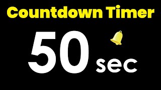 50 second Countdown Timer with Alarm #timerstore #50s #countdown