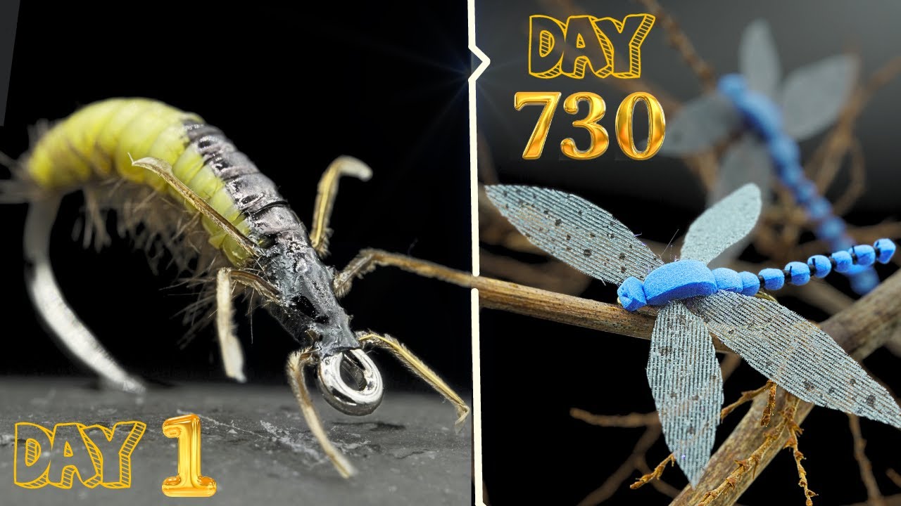 I Spent 2 YEARS Making Flies... THIS'S what I Made! - YouTube