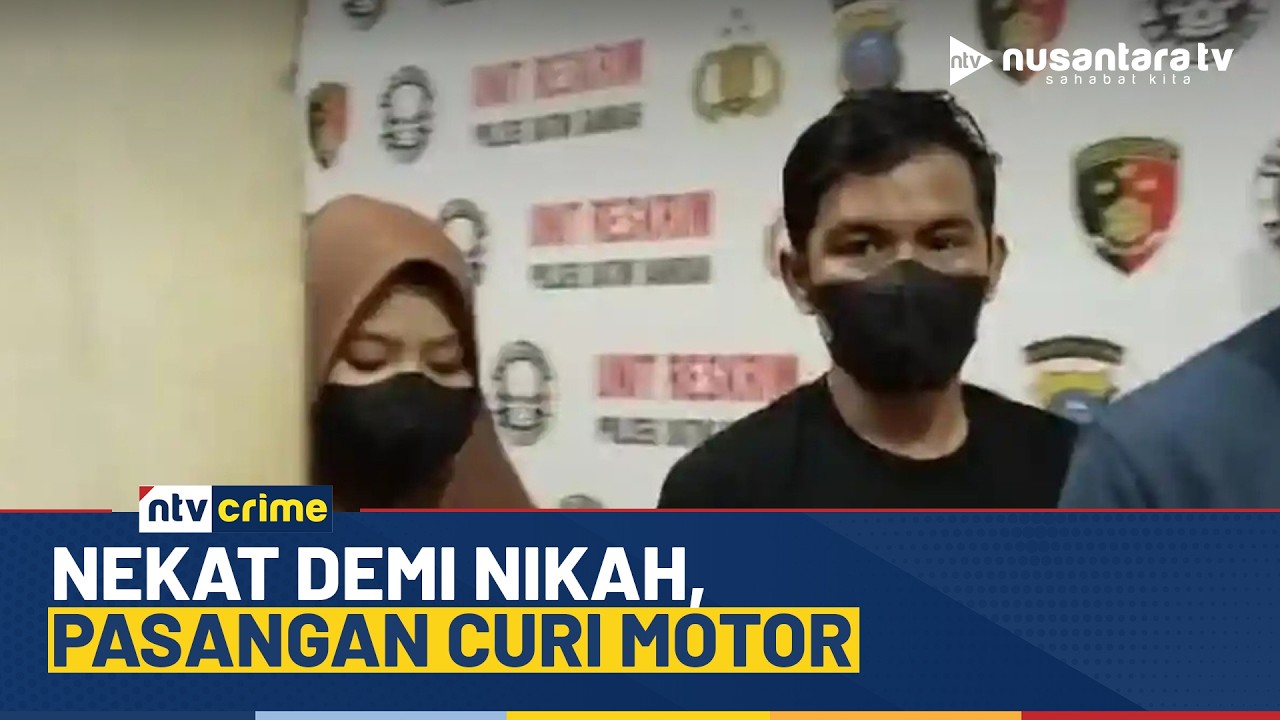 [LIVE] Pasangan Kekasih di Tanjungbalai Nekat Mencuri Motor Demi Biaya Pernikahan | NTV CRIME