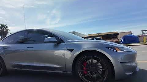 Tesla model 3 performance highland quicksilver