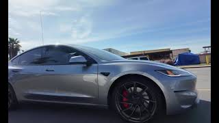 Tesla model 3 performance highland quicksilver