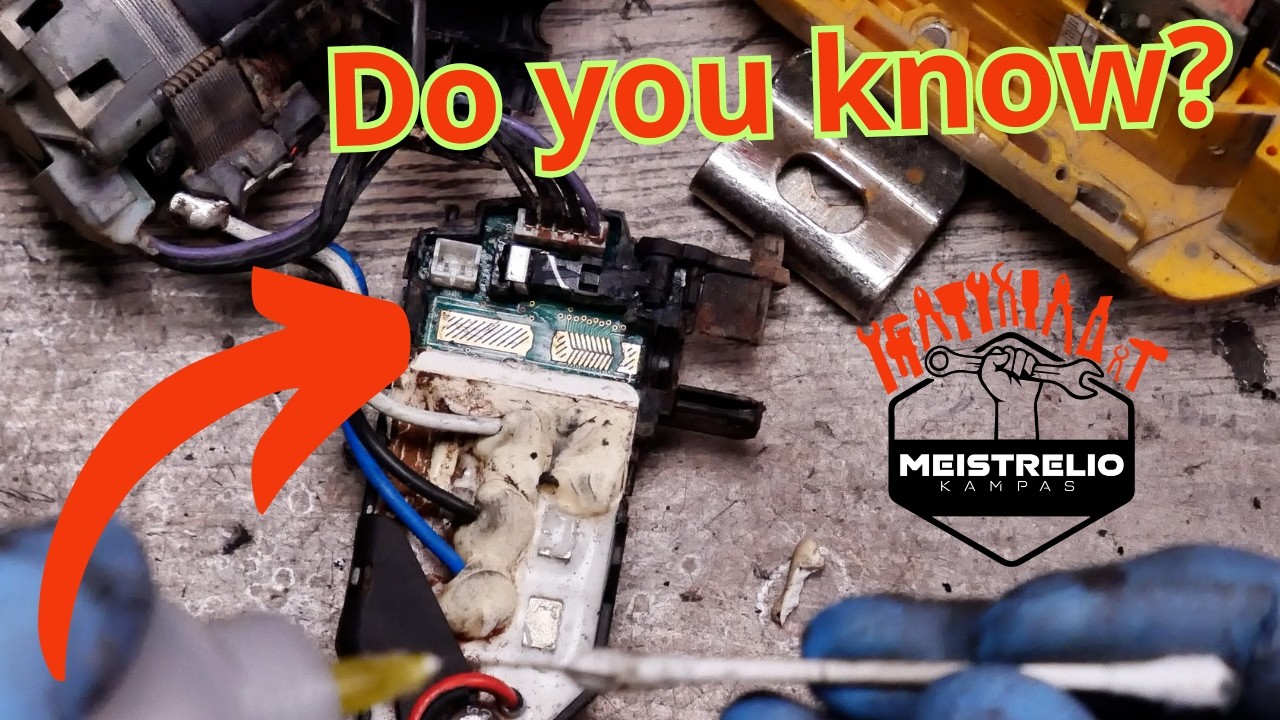 Слабое место ударного шуруповерта Dewalt при прерывистой работе: где это проверить?