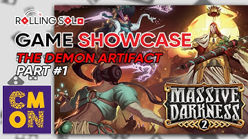 Massive Darkness 2: Hellscape | Solo Playthrough | How To Play | The Demon Artifact | Part #1