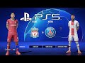 FIFA 21 PS5 PSG - LIVERPOOL | MOD Ultimate Difficulty Career Mode HDR Next Gen