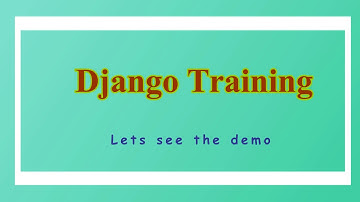 TIB Academy | DJango Introduction | Python and Django training institute in Bangalore