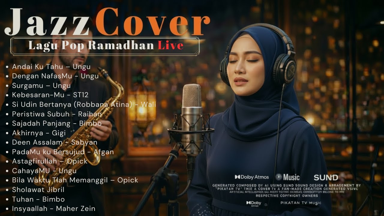 Dengar Ini Saat Ramadhan… 🌙Jazz Cover Lagu Religi Menyentuh Hati Full Album