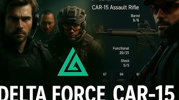 Delta Force Mobile - CAR-15 Setup & GamePlay Walkthrough Part 1 - Tutorial (Android)