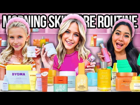 MY DAUGHTERS SKiNCARE MORNiNG ROUTiNE💄