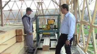 изготовление клееного бруса. Клееный брус от Holzhaus.(, 2013-04-23T05:21:06.000Z)