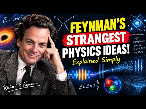 Richard Feynman’s Most Famous Physics Ideas Explained Simply | Quantum Physics, Light & Reality