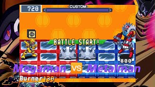 MEGAMAN BATTLE NETWORK 3 Blue Gameplay_Megaman 🆚 Metalman(N1 Grand Prix)
