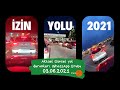 03.06.2021 izin yolu | Yolların aktüel durumu , Türkiye'ye girenler | sıla yolu 2021 yeni