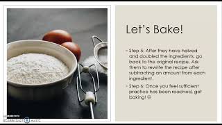 Baking with Fractions