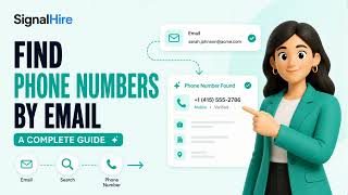 How to Find a Phone Number by Email (or Email by Phone) with SignalHire