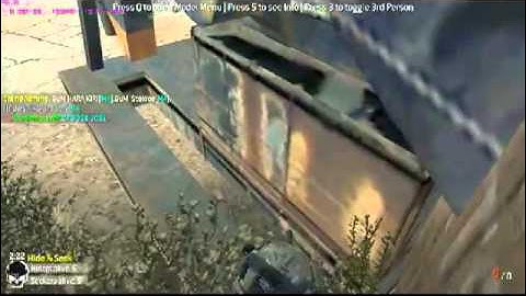 GuM|ClaN showing HOW THE HIDE AND SEEK MOD on mw3 works