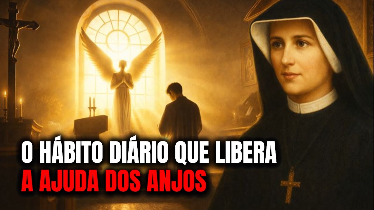Santa Faustina Revela o Hábito Diário Que Libera a Ajuda dos Anjos