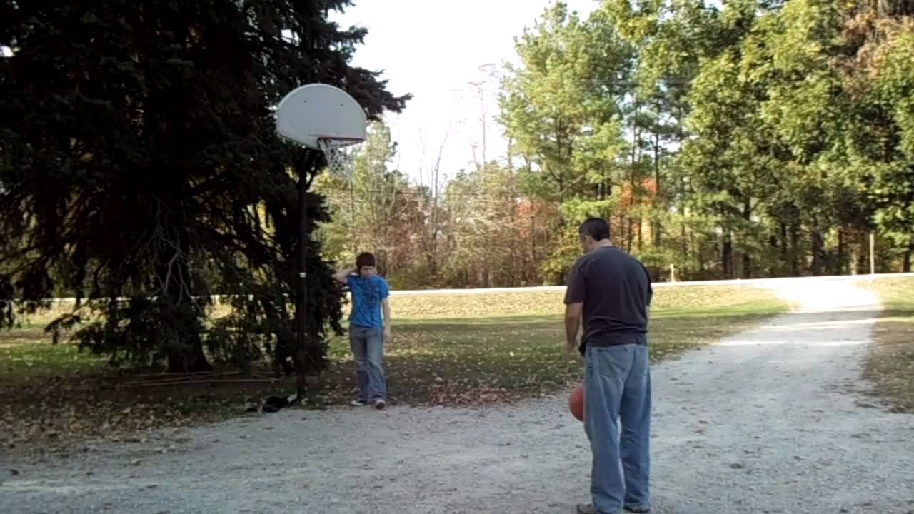 60 for 60 Free Throws Shooting Basketball in the Driveway No
