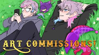[ART STREAM] ART COMMS CONTINUED