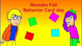 Remake Of My Fall Behavior Card Day 2023 Users Only