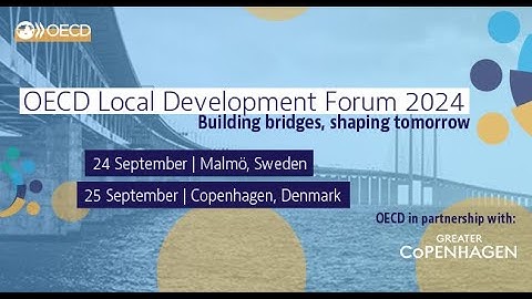 OECD Local Development Forum | Opening session | 24 Sept