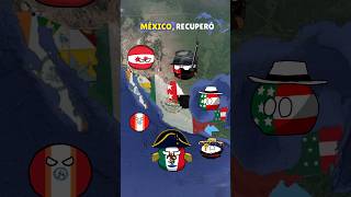 MÉXICO PODEROSO #mexico #mapa #historia #guerra #curiosidades #countryballs