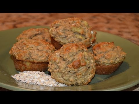 Banana Oat Muffins (Healthy AND Delicious)