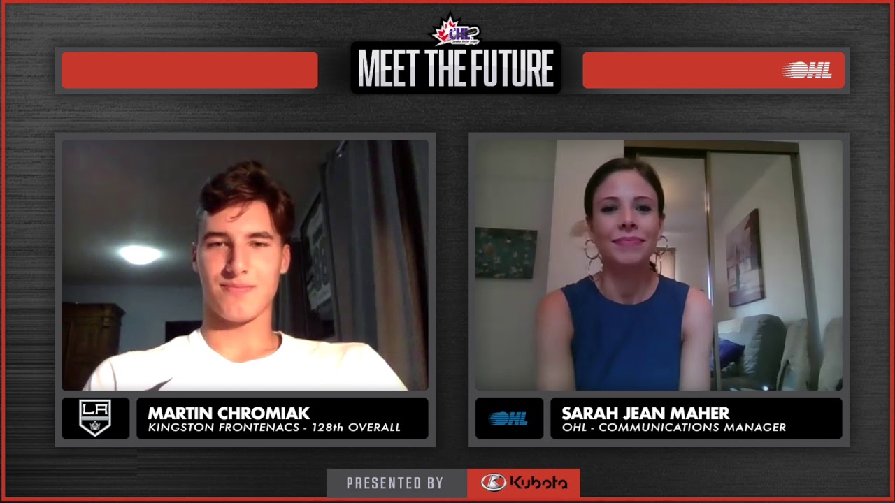 Martin Chromiak - LA Kings - Meet the Future l NHL Draft Interview presented by Kubota Canada