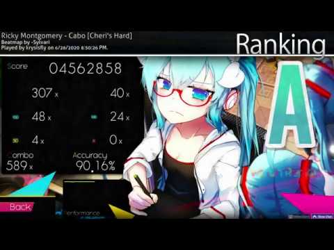 osu! Ricky Montgomery - Cabo(Cheri's Hard) [FC] - YouTube