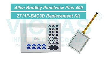 How to Repair 2711P-B4C3D Panelview Plus 400 Terminals Keypad?