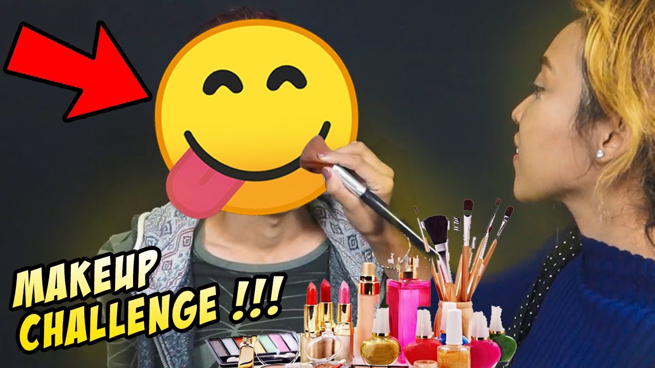 PERTAMA KALI DI MAKEUPIN ISTRI!!! wkwkwk AMBURADUL!!!