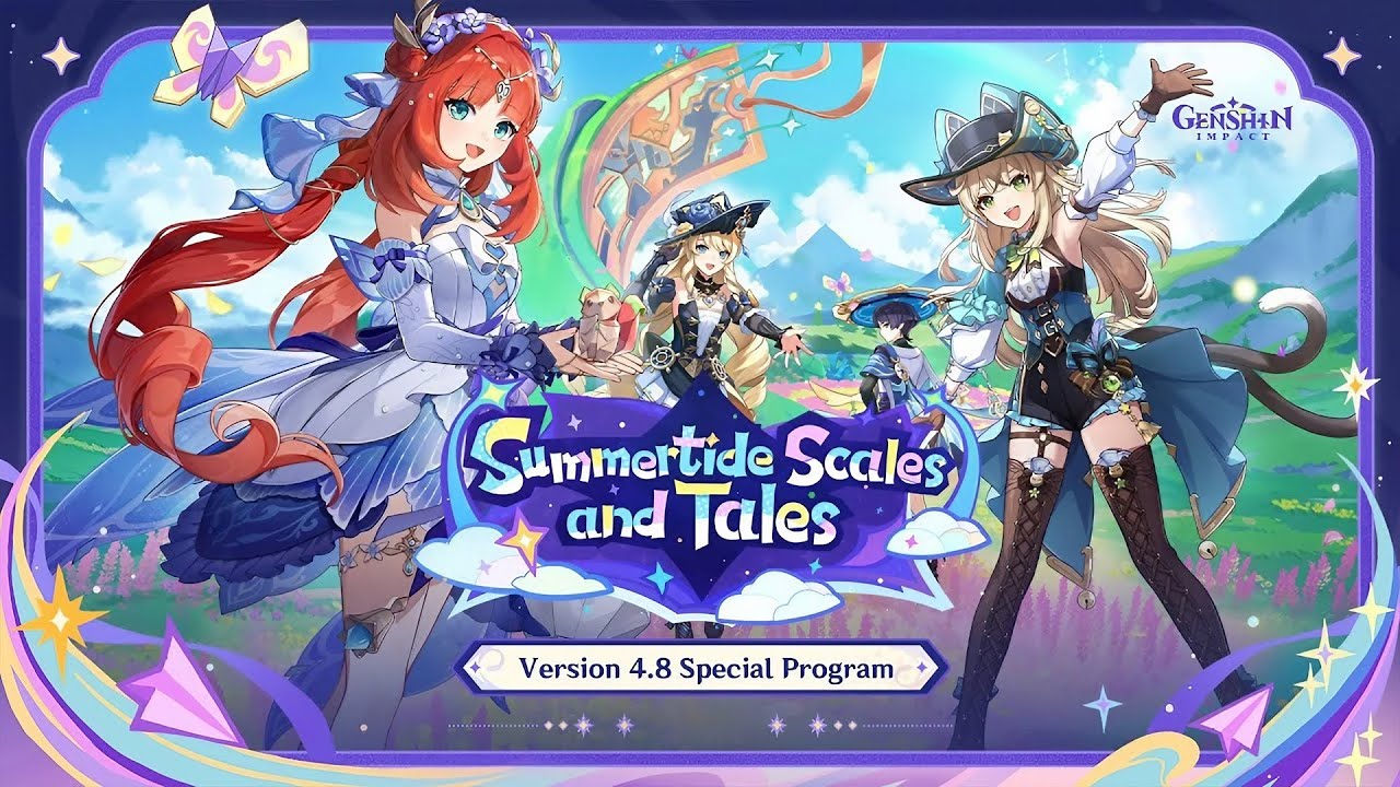 Genshin impact version 4 8 livestream special program summertide