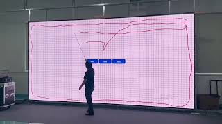 Interactive sensitive led video wall, touchable led display screen