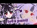 Let's paint cute anime girls! *no music mic on