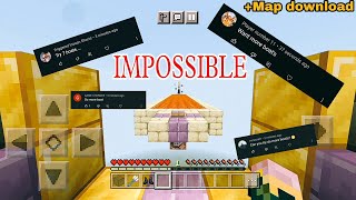 Beating My Own Lava Boat Clutch Record/Minecraft Parkour + Map Download (mcpe 1.19) screenshot 5