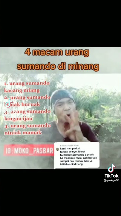 Lagu minang Jadul