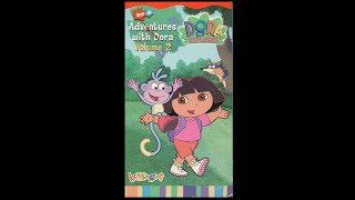 Opening To Dora The Explorer Adventures With Dora Volume 2 2002 Vhs Blockbuster Exclusive