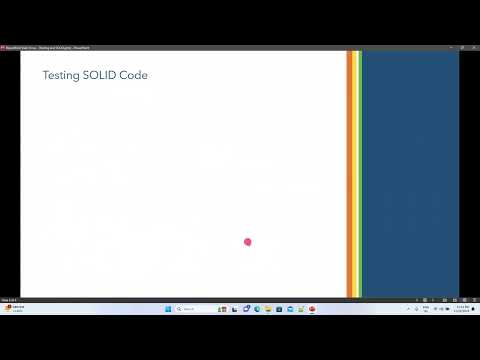 Testing and SOLID