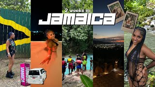i spent 14 days in jamaica! | we got scammed, air bnb tour, river, ocho rios parties + visiting fam