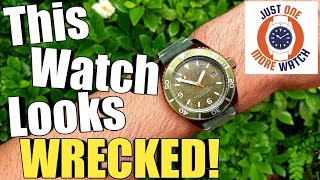 THIS WATCH LOOKS WRECKED!! Spinnaker Wreck Review