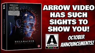 HUGE Arrow Video ANNOUNCEMENTS - October Titles REVEALED