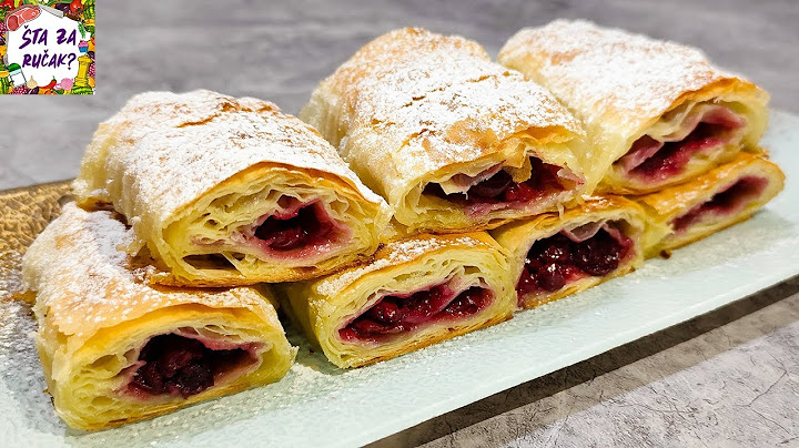 Pita sa višnjama od gotovih kora