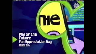 Disney Channel Phil Of The Future Fan Appreciation Day Promo november 2005