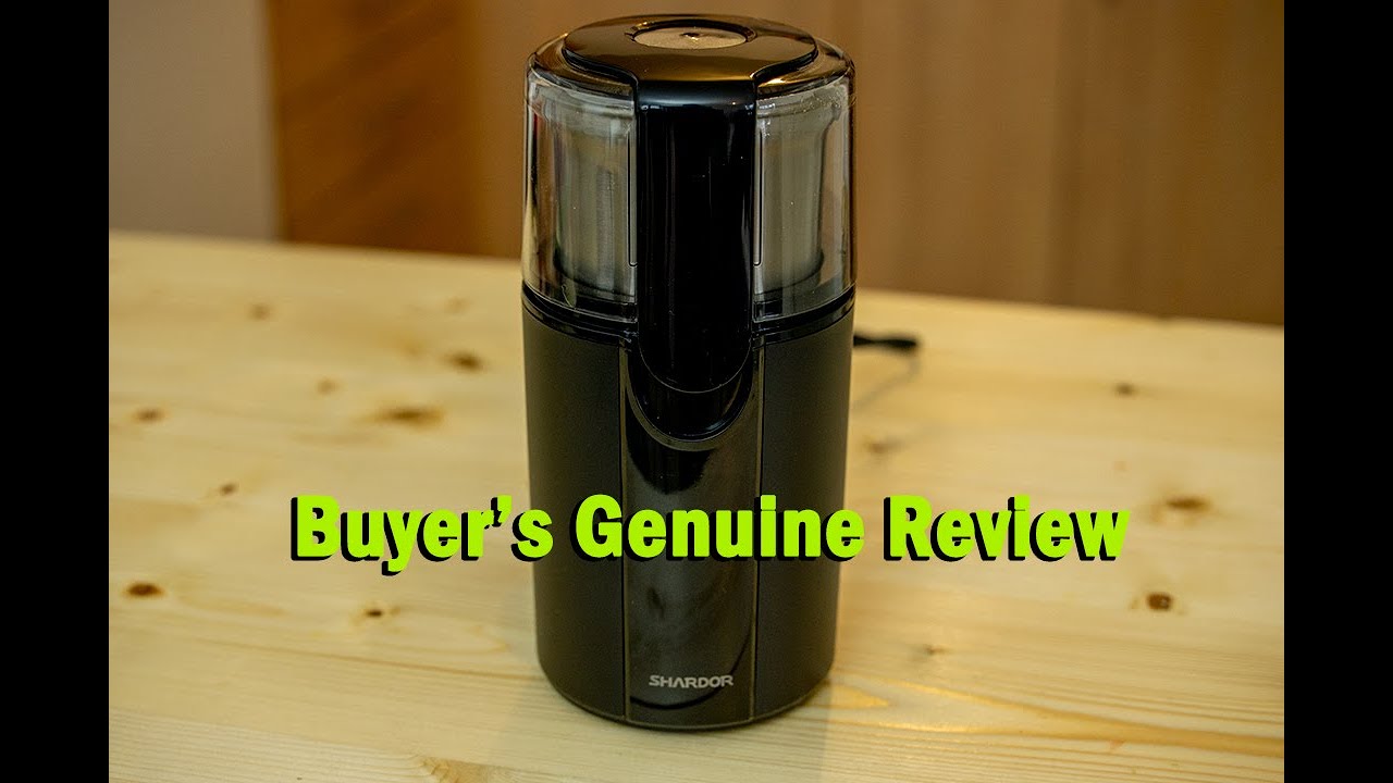 Shardor coffee and spice grinder YouTube